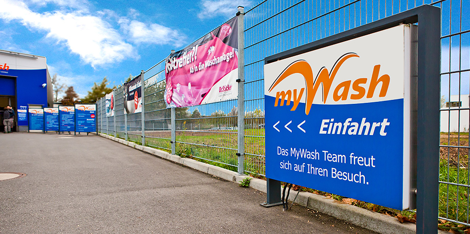 myWash Einfahrt